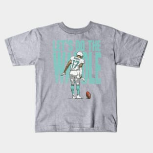 Jaylen Waddle Miami Waddle Dance Kids T-Shirt